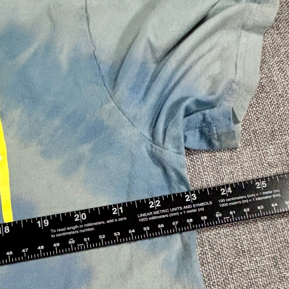 The Beatles Mens Good Day Sunshine Tie Dye T-Shirt XL Blue Cotton Band Tee - Picture 8 of 10